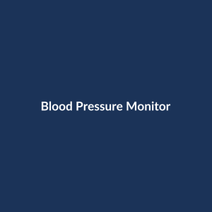 Digital Blood Pressure Monitor